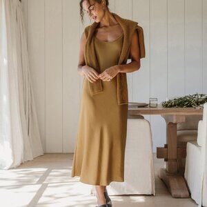 Jenni Kayne Satin Slip Dress